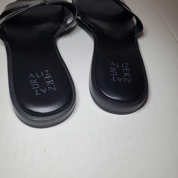 Naturalizer Women's Frame Sandal Black Sz 11M - Picture 4 of 6